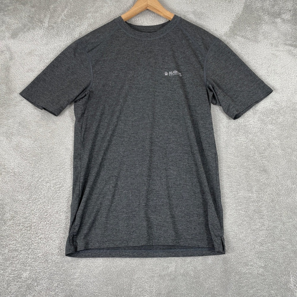 Alaskan Hardgear Shirt Mens Small Gray Duluth Performance Outdoor Hiking Top